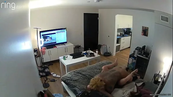 Hidden Camera catches cheating BLM Neighbor Fucking My Teen Wife in My own Bed