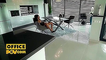 Romy Indy - In Romy Finally Get To Fuck Her Boss After Masturbating All Day