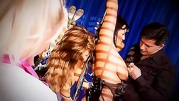 Jasmine Black, Lucy Belle And Charlie Monaco In Jasmine And Outdoors Dirt