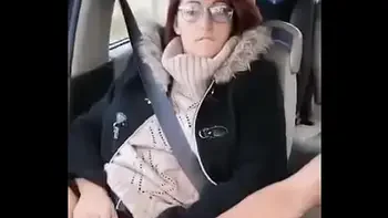 Oh my God!!! This young hitchhiker wants to drive him crazy and wet those seats!!