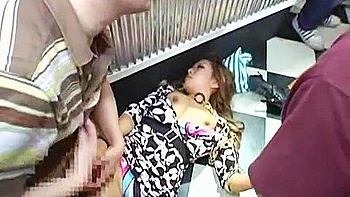 Fabulous Japanese whore Saki Asaoka in Best Cumshot, Gangbang JAV clip