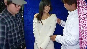 Best Japanese girl Nana Usami in Exotic Blowjob, Threesome JAV clip