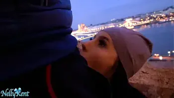 For REAL! we got caught doing a public blowjob