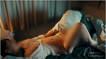 Babe In Strappy Lingerie Fucks And Takes Selfie Video When 69