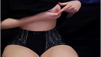 Japanese Schoolgirl Pleases Himself After Sport