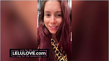 Lelu Love In Big Tits Babe Shares Behind Cumshot & Pussy Closeups & Gentle Femdom Joi