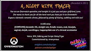 [overwatch] A Night With Tracer Erotic Audio Play By Oolay-tiger