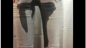 Smoking And Lick My High Heels Play With Shoe And Wetting My Jeans Full Video On Premium Model