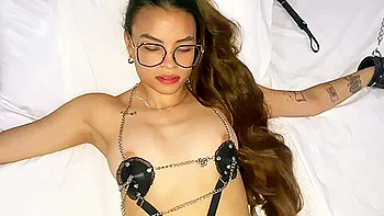 My Friend Ties Me To The Bed And Fucks Me Hard!!