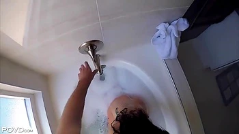 Nataly Von - My Hot Girlfriend Joining Me In The Shower In Pov
