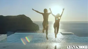 VIXEN Alberto has two gorgeous mistresses Emelie & Eveline