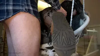 daddy marks his girl's favorite ugg boots with a big load of cum, projectfundiary