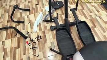 Technician Fucks An Athlete In The Gym