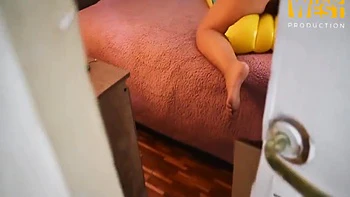 He Sucks His Stepbrother As He Chews Balloon And Swallows The Milk