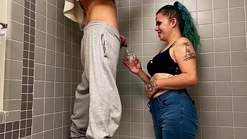 Piss Drinking Tap / Piss Chugging Bottle