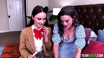 Milf Eats Teen 18+ Hazel Moores Hairy Pussy