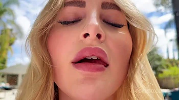 My Pov With Horny Blonde Girl Madison Lanez