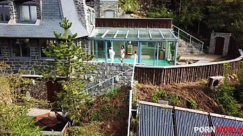 Top-heavy stunner Inna Innaki spreads her legs wide open for his fat cock GP1025