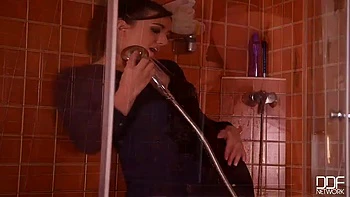 Butterfly Pussy Lips - Toe & Leg Lover Masturbates in Shower