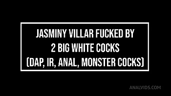 Brazilian Beautiful Ebony Princess, Jasminy Villar Fucked By