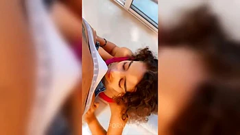 Brunette Babe Is Fucked Hard And With Her Pussy Full Of Big Cock Cum.