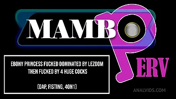 Ebony Princess Fucked Dominated By Lezdom Then Fucked By 4 Huge