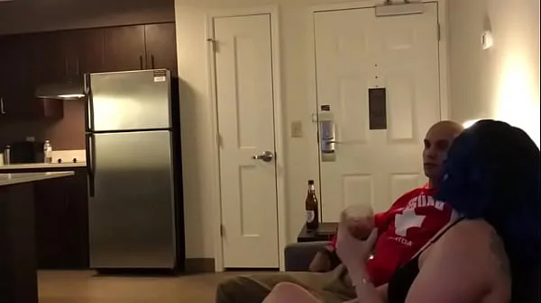 New Bull Fucks Me HARD Cums In My Pussy Twice & Hubby Cums in His Creampie