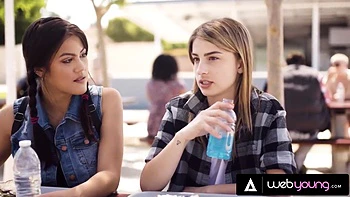 Conflicted Teen 18+ Kristen Scott Discovers Her Sexuality With Bestie Kendra Spade