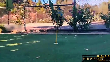 Golf Date Turns Into Sneaky Public Fuck
