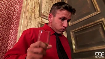 Hot sucking instead of stripteasing