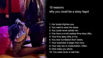 Turning into a sissy slut