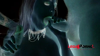 Christen Courtney first time in studio: slut DP'ed & ass pissing