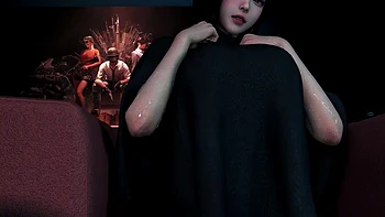 3D BBW Asian MILF Naked Her Perfect Ass Got Fucked so Hard