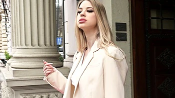 Weathy Wife Sladyen Skaya Takes Back Her Driver To Enjoy A DP Threesome GP3240