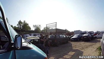 Franceska Gets Fucked All Over Town