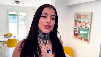 The new madness of Sabrina... sodomized by an Afro TTBM! - Jacquie et Michel TV