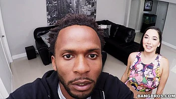 Karlee Grey makes her boyfriend tough by fucking a black guy