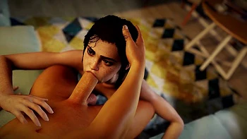 Ellie Blowjob POV - Last of Us Parody