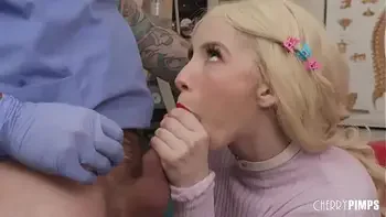 Doctor Gets Caught Finger Fucking His Petite Hot Blonde Patient. Busted! A New Series From Cherrypimps!
