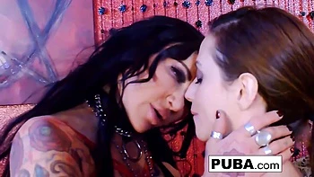 Ariella Ferrera And Jenevieve Hexxx In Big Tittie Milf Hotties Fuck Their Slave Boy!