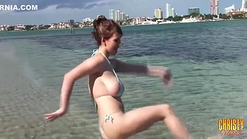Christy Marks In Sexytime In The Surf