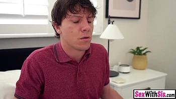 Slutty Teen 18+ Seduces And Fucks Stepbro