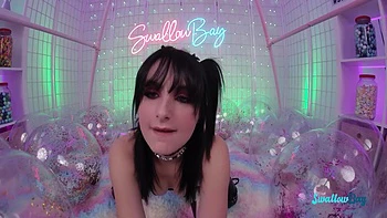 Horny Goth Girl Rough Pussy Penetration With Evie Christian