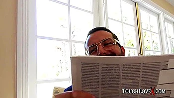 Gina Valentina Gets A Creampie On The Couch