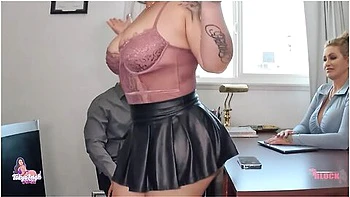 Thick Asian Tokyo Leigh Fucks Boss & Coworker Ryan Conner & 9ine