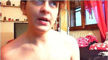 Fully Wet Red Panties Over Your Face Lick Them All!