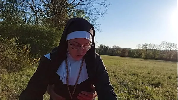 This nun gets her ass filled with cum before she goes to church !!