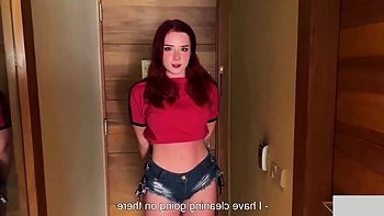 Redhead Slut Sucked And Fucked By A Stranger In A Hotel At A Seaside Resort