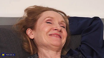 Hot Old And Young Lesbian Sex After Granny Izen Gets Caught Masturbating By Young Babe Milka Way