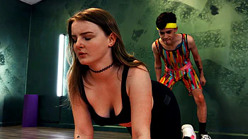 Aerobics Instructor Gets Fucked